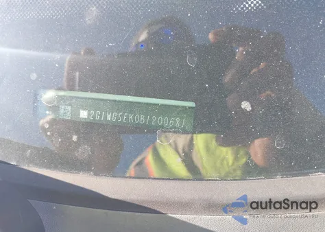 2011 Chevrolet Impala Lt из США, поврежденный, VIN 2G1WG5EK0B1200681